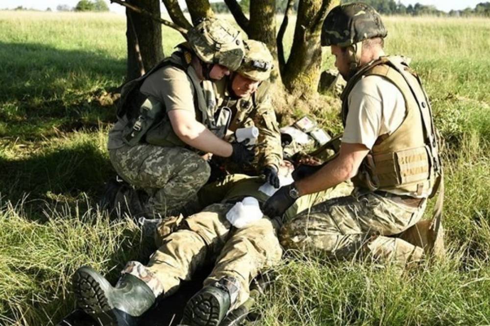 НВФ с беспилотника сбросили гранату, ранен украинский военный