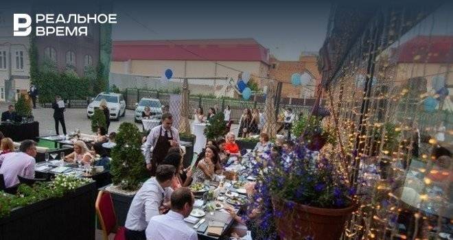В Казани сегодня открылось около 150 кафе с летними верандами