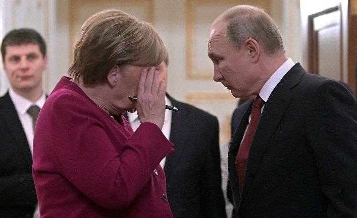 Bloomberg (США): Трамп мешает Меркель в ее попытках противостоять Путину