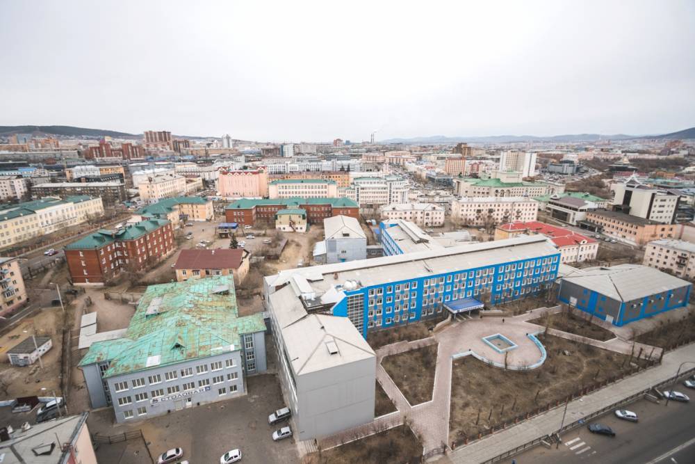 В столице Бурятии хотят сделать крыши домов цветными