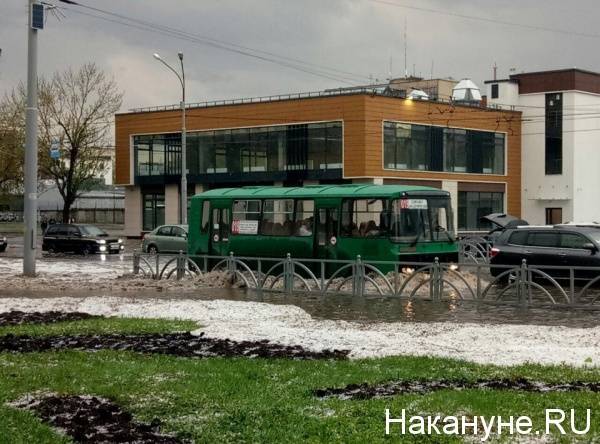 В Свердловской области на День России испортится погода: ожидаются грозы с градом