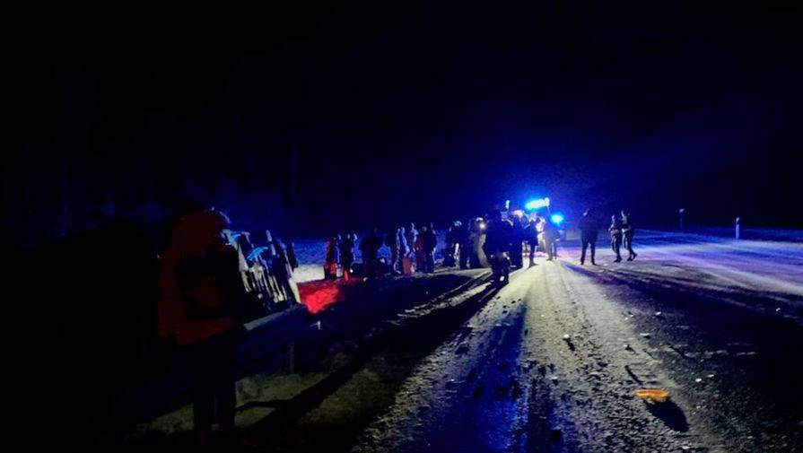 На Кубани семь человек пострадали в ДТП с полицейским