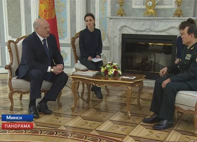 Президент Беларуси сегодня встретился с Министром обороны КНР
