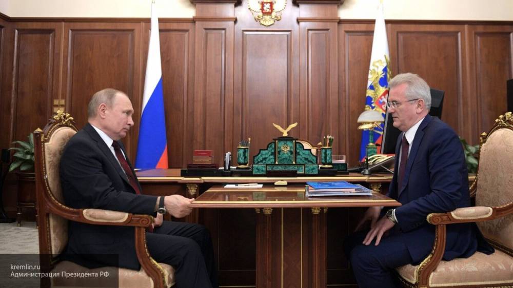 Путин поддержал Белозерцева в решении избираться на новый срок главы Пензенской области