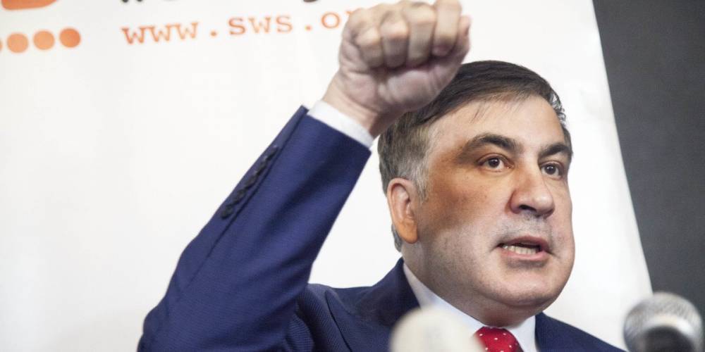 Саакашвили влез в предвыборную гонку в Грузии и устроил скандал