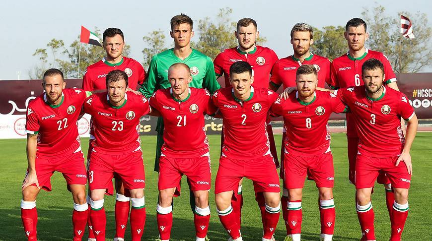Беларусь занимает 87-е место в рейтинге ФИФА