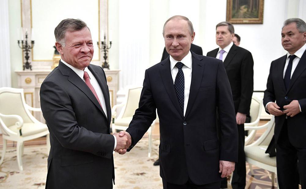 Путин обсудил Сирию и Ливию с королем Иордании