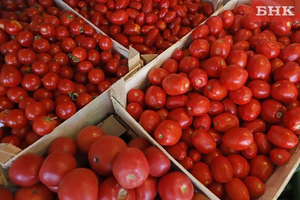 В Коми подешевели помидоры и подорожали огурцы