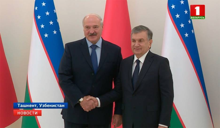 В Ташкенте проходят переговоры президентов Беларуси и Узбекистана