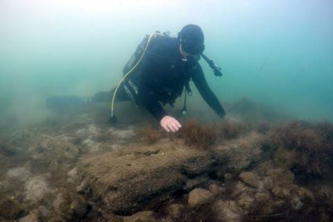 На дне Адриатического моря обнаружили древний порт