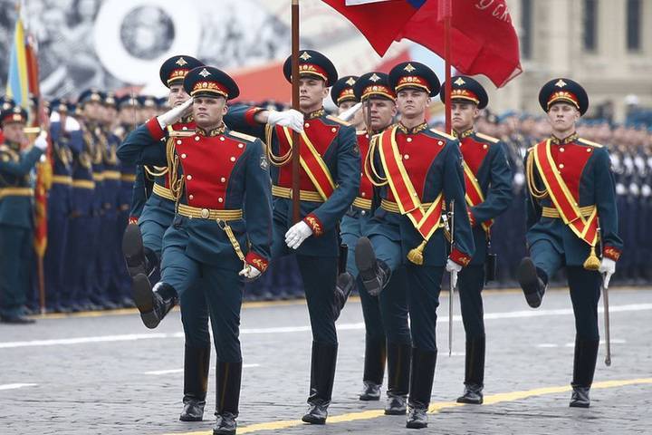 12 стран отправили военных на парад Победы в Москве