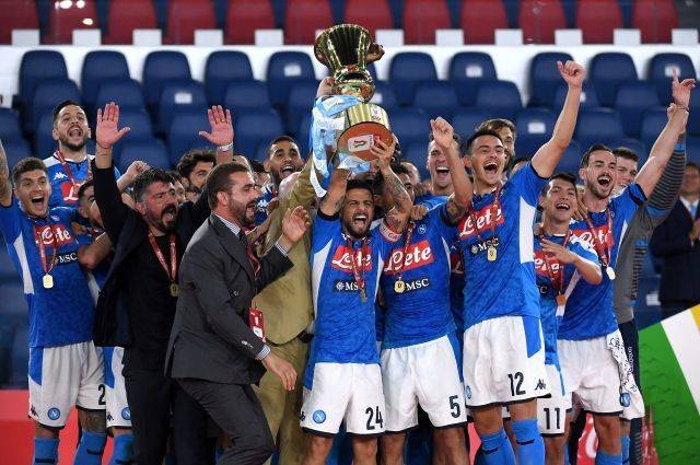 «Наполи» обыграл «Ювентус» и в шестой раз выиграл Кубок Италии
