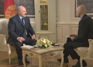 Президент Александр Лукашенко дал большое интервью межгосударственной телерадиокомпании "Мир"