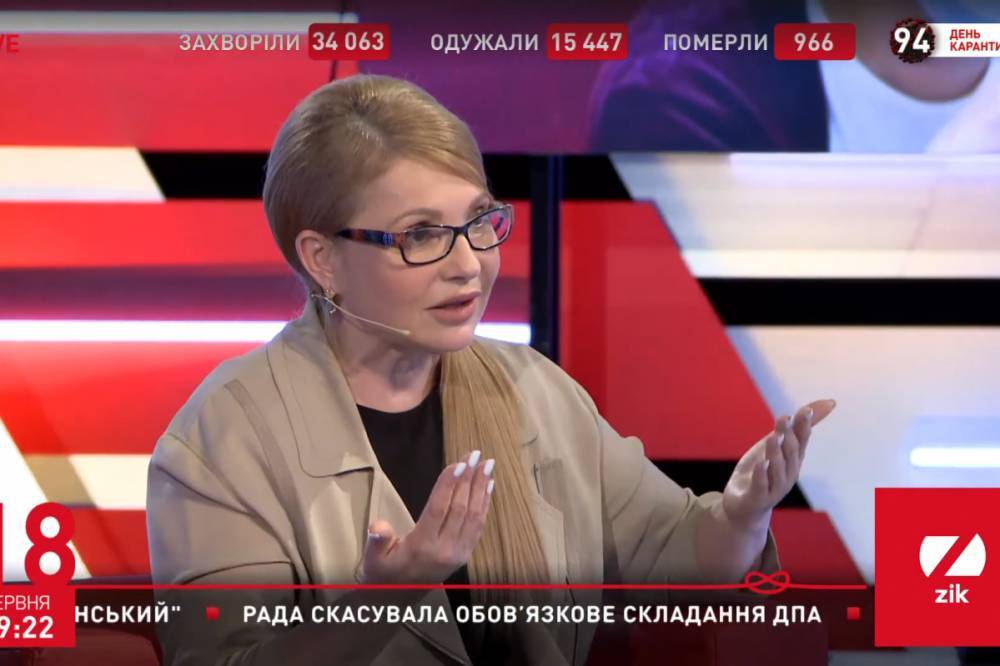 За план колонизации Украины сейчас голосуют три фракции, – Юлия Тимошенко
