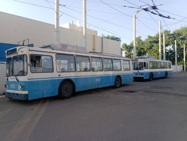 Большую часть московских троллейбусов доставили в Воронеж