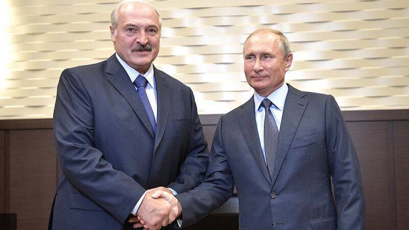 Путин поговорил по телефону с Лукашенко