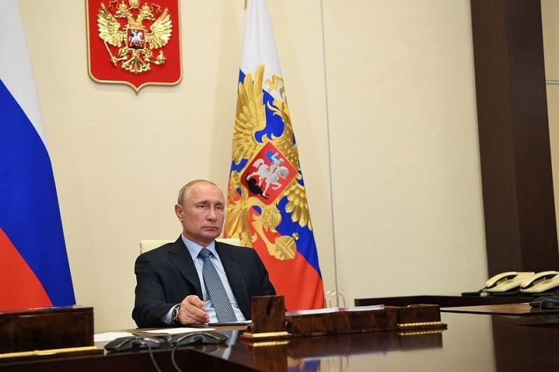 Путину рассказали о в меру упитанном медведе