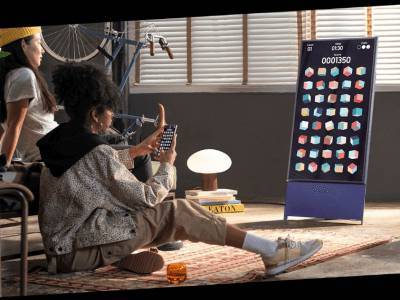 Поворотный телевизор Samsung The Sero появился в продаже на российском рынке