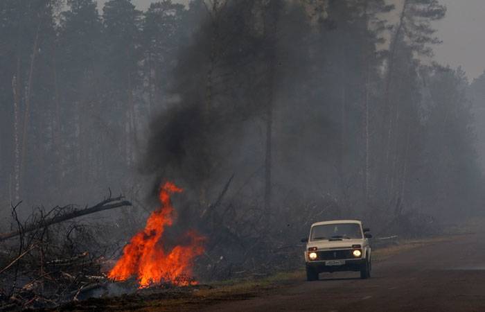 Greenpeace впервые собрал карту весенних природных пожаров в России. Их общая площадь составила 13,5 млн га