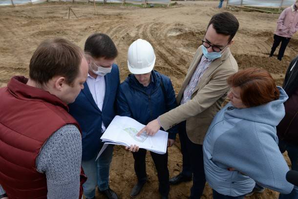 В Усть-Ухте приступили к активной фазе строительства социокультурного центра