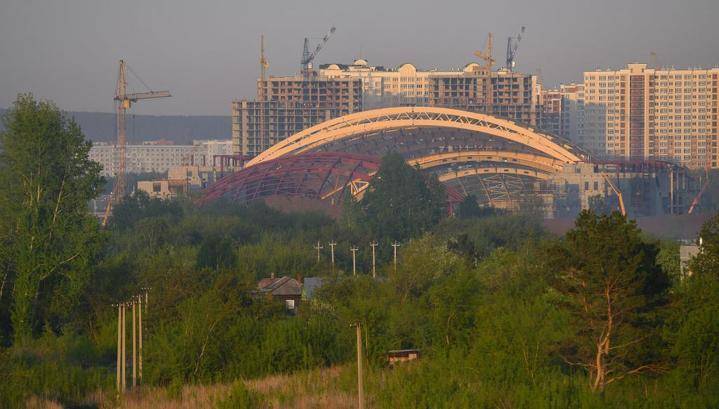 Власти региона заморозили строительство "Кузбасс-Арены"