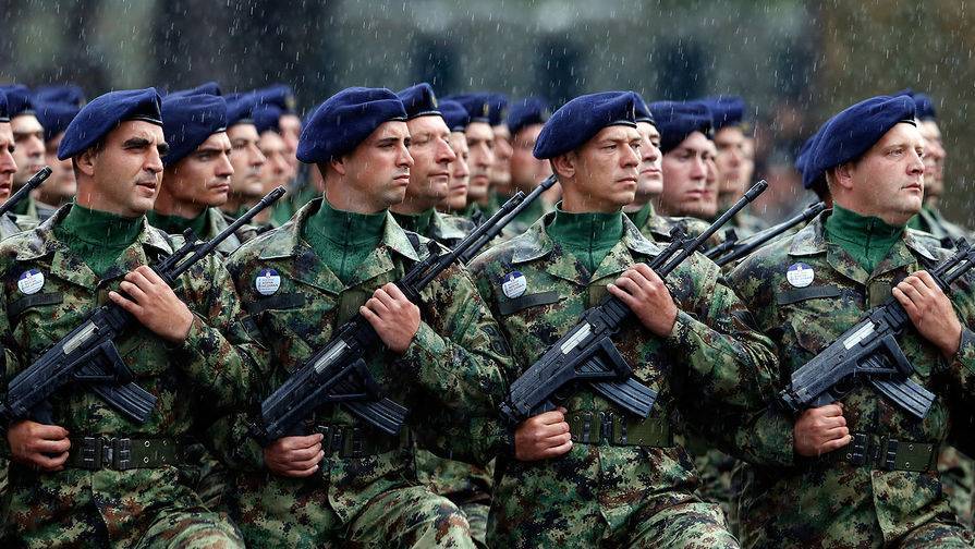 Сербские военные станут участниками парада Победы в Москве