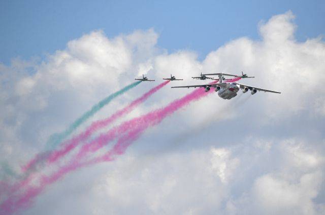 Воздушная часть парада Победы запланирована в 37 городах России и Сирии