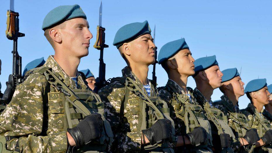 Казахстанские военные готовятся к участию в параде Победы в Москве