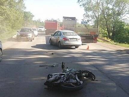 Видео: В аварии под Уфой погиб мотоциклист