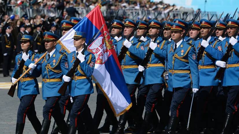 В параде Победы в Москве примут участие 75 солдат и офицеров из Сербии