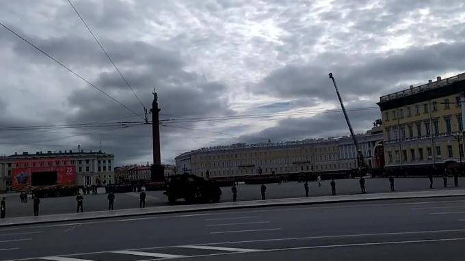 В Петербурге состоялась генеральная репетиция парада Победы
