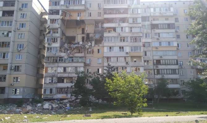 На месте взрыва газа в киевской многоэтажке найден 1 погибший