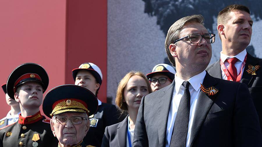 Президент Сербии поделился эмоциями от парада Победы в Москве