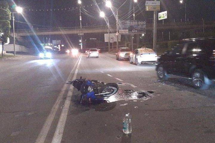 В Саратовской области в ДТП попали мотоциклист и велосипедист