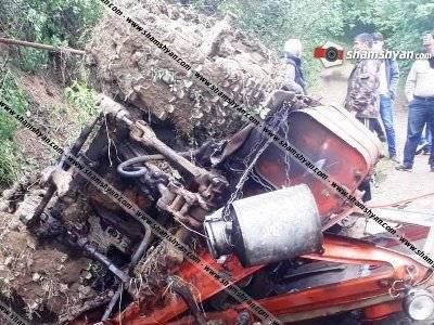 Трагедия в Тавуше: Один брат погиб, второй пострадал из-за инцидента с перевернувшимся трактором