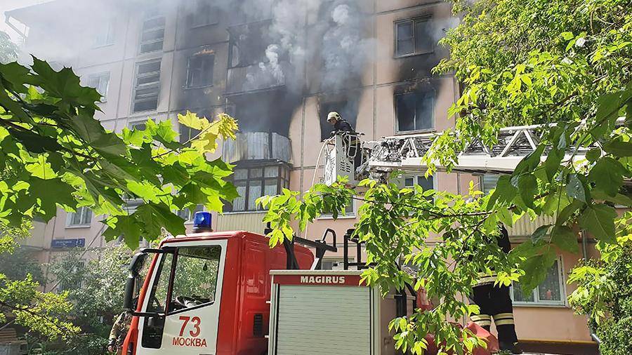 Прокуратура начала проверку по факту взрыва газа в жилом доме в Москве