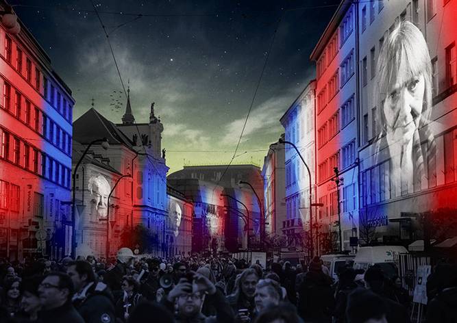 Улицу в центре Праги превратят в полотно для видеопроекций