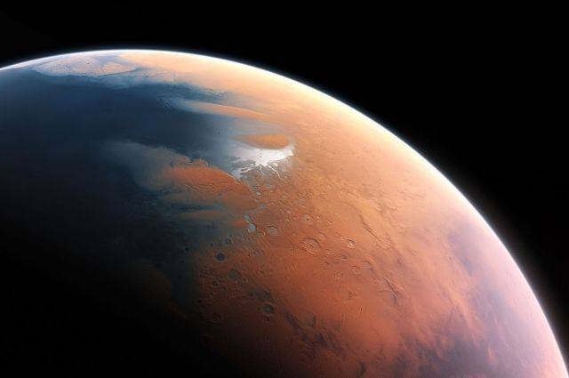 Учёные предположили, что Марс был окружён кольцом из пыли и газа