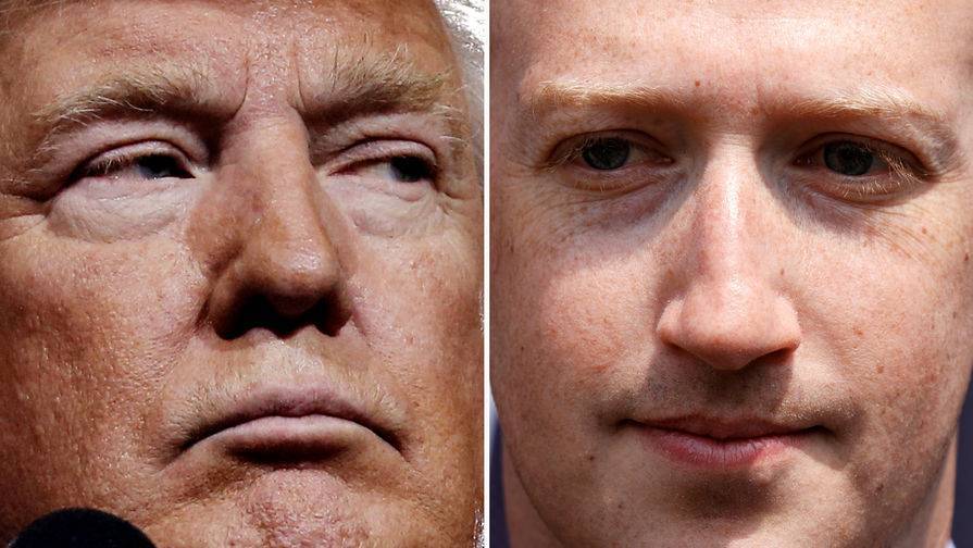 WSJ: Цукерберг считает записи Трампа в Facebook оскорбительными, но воздержится от мер