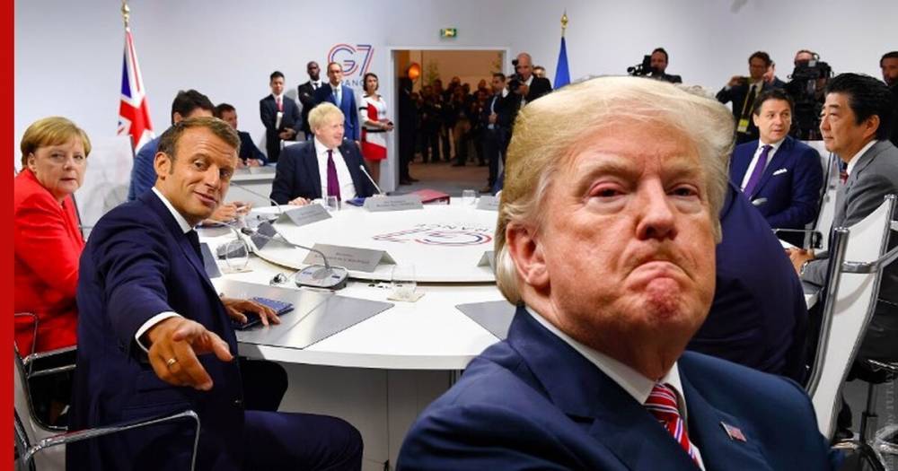 В МИД Франции прокомментировали идею Трампа о возвращении России в G7