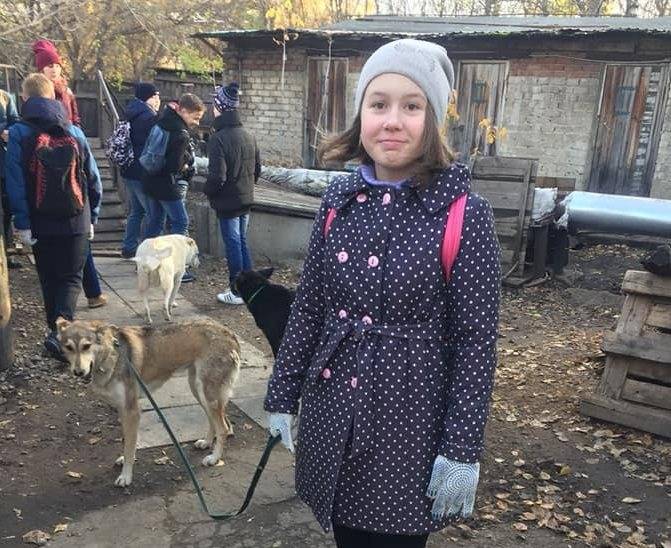 «Кто, если не я?». Ульяновская школьница спасает бездомных собак