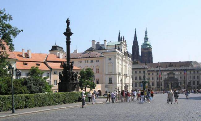 В Праге прошла антиправительственная акция