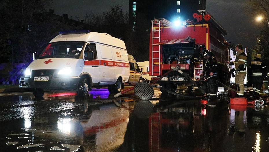 Пациент Боткинской больницы погиб при пожаре