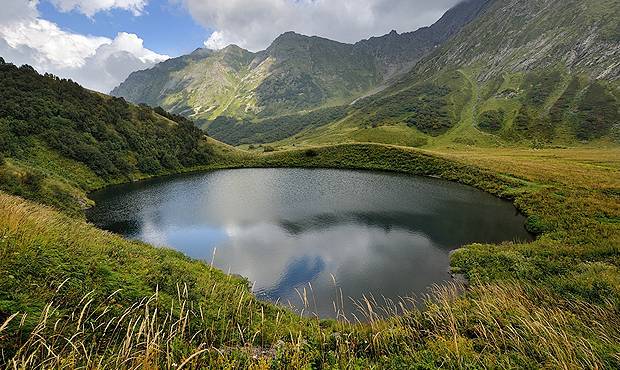 На территории Кавказского заповедника исчезло целое озеро