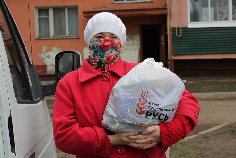 За два месяца Фонд продовольствия «Русь» передал семья в Рязани 116 тонн продуктов