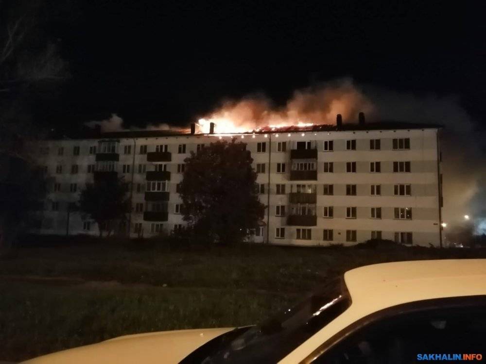 В Александровске-Сахалинском до сих пор расхлебывают последствия сентябрьского пожара