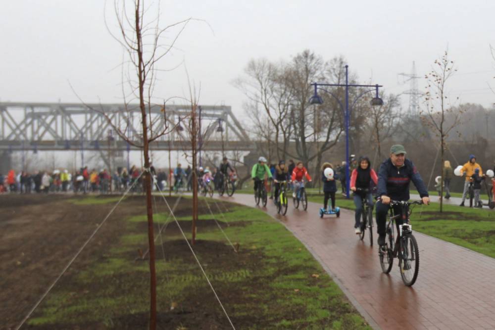 Вдоль «Новоирпенской трассы» начали строить велодорожку, которая свяжет Киев и Ирпень. Затем ее планируют продлить до Житомирской и Варшавской трасс