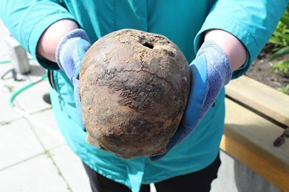 В Шадринске около Спасо-Преображенского собора нашли человеческие останки