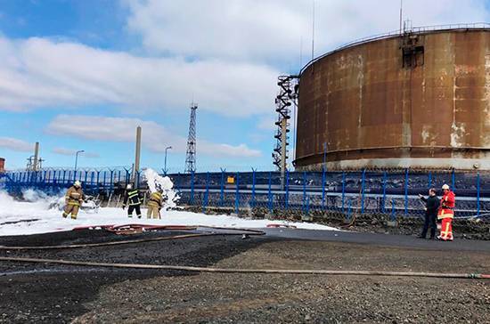 В Красноярском крае из-за разлива топлива ввели режим ЧС федерального уровня