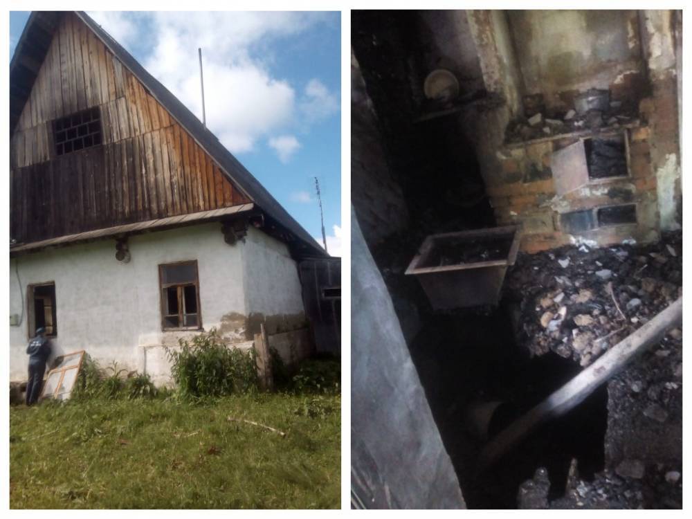 Глава Гурьевского округа опубликовал фото с места смертельного пожара